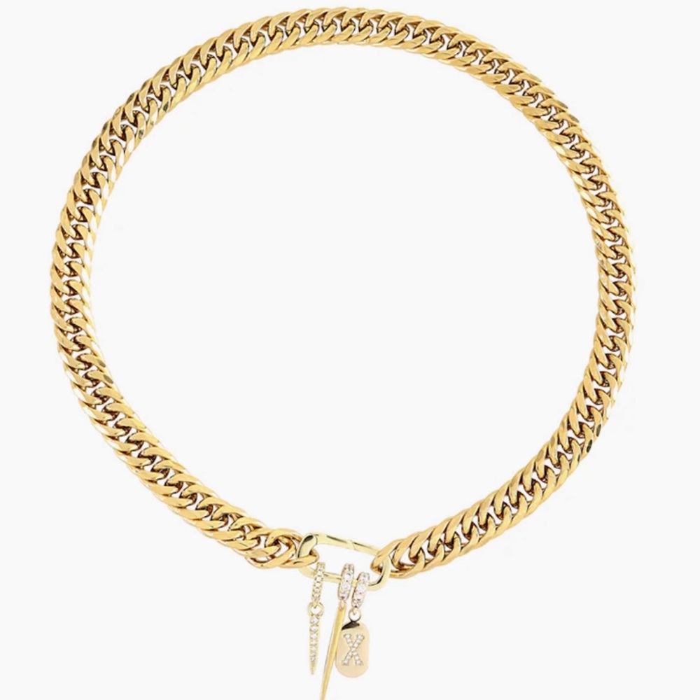 JUST CLICK LETTER CHAIN (A charm) by Artizan Joyeria